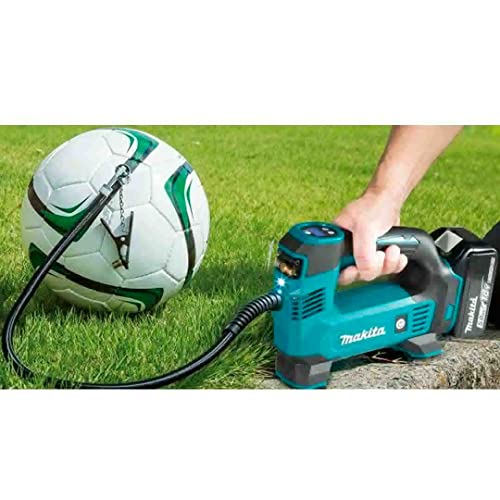 Makita DMP180Z 18V Li-ion LXT Inflator - Batteries and Charger Not Included, Blue/Silver, M