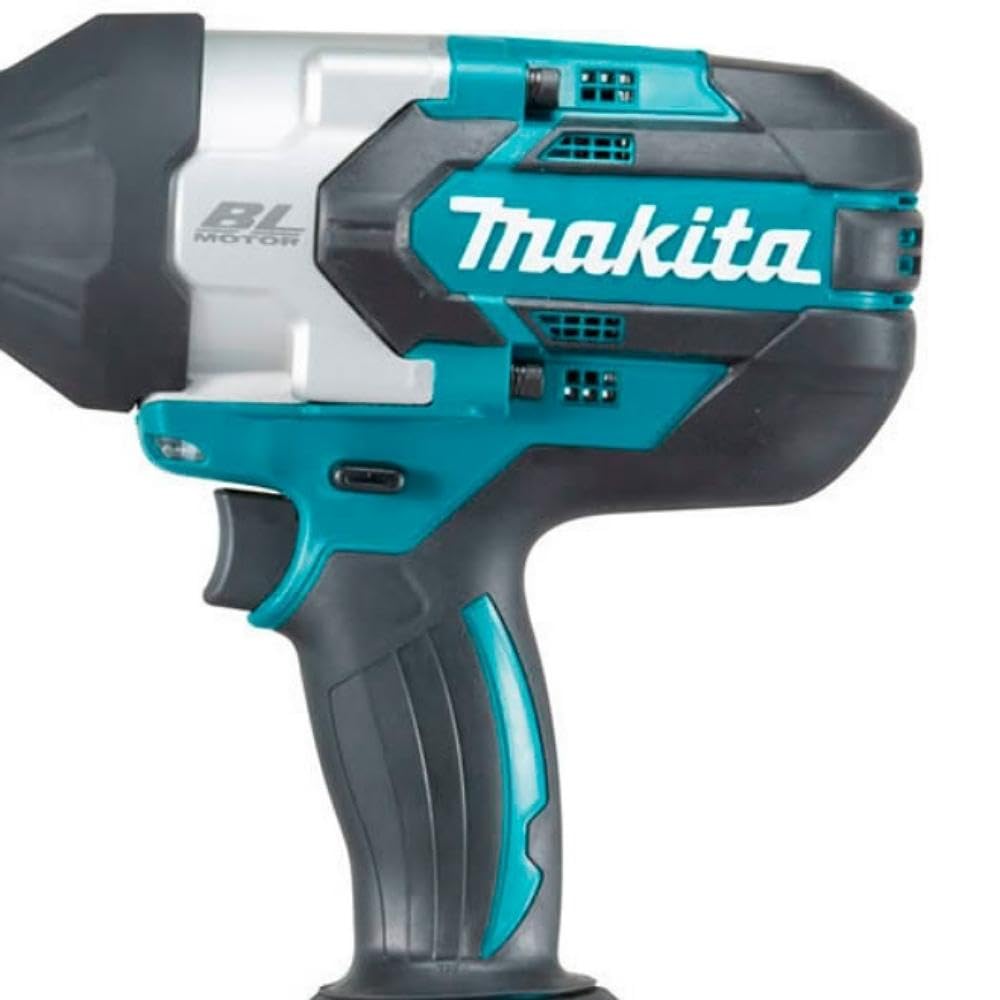 Makita DTW1001Z 18V Li-Ion LXT Brushless Impact Wrench - Batteries and Charger Not Included, Blue, Large