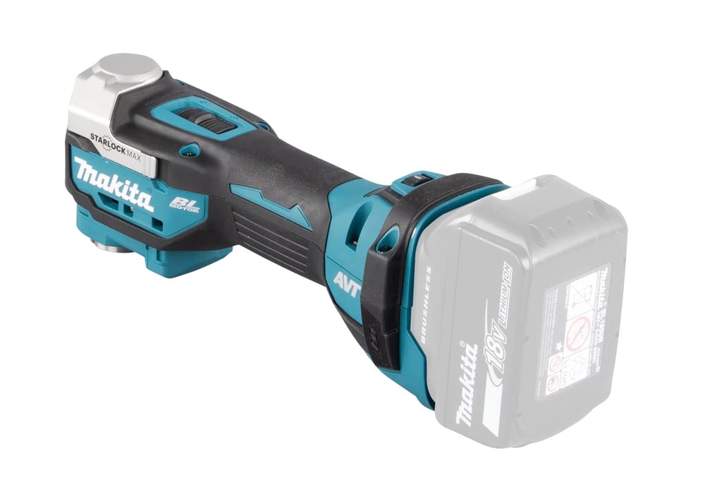 Makita DTM52Z Li-ion LXT Brushless Multi-Tool - Batteries and Charger Not Included, Blue, 18 V