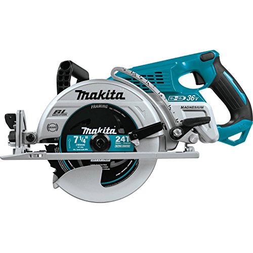 Makita XSR01Z 18V X2 LXT Lithium-Ion 36V Brushless Cordless Rear Handle 7-1/4" Circular Saw, Tool Only