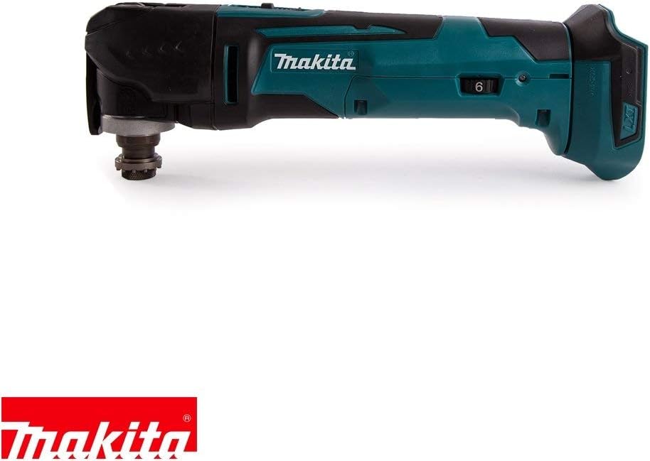 Makita DTM51 18v Multitool Keyless with 2 x 6Ah Batteries, Charger & Case