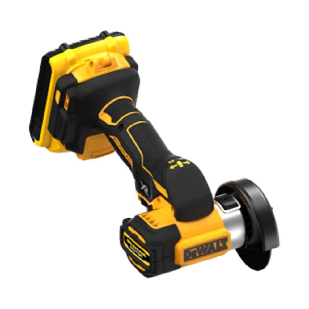 DeWALT DCS438E2T-GB 18V Brushless Cut Off Tool with 2 x 1.7Ah Powerstack Batterys Kitbox and Charger