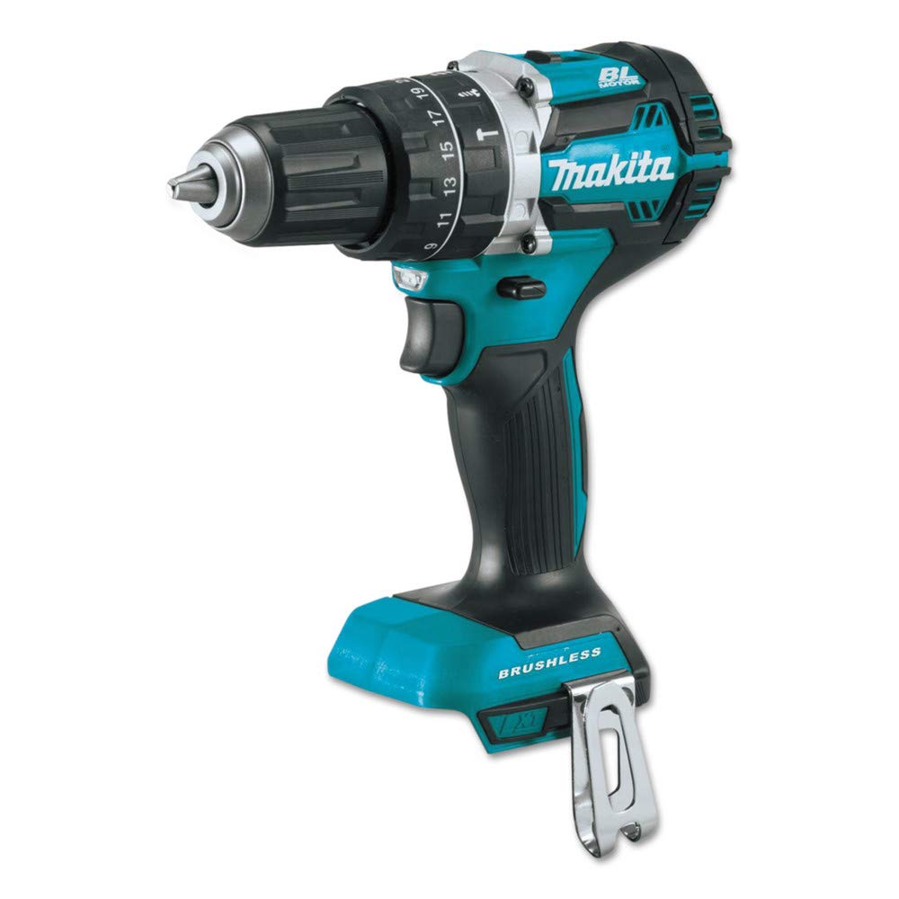 Makita XPH12Z 18V LXT Lithium-Ion Brushless Cordless 1/2" Hammer Driver-Drill, Tool Only