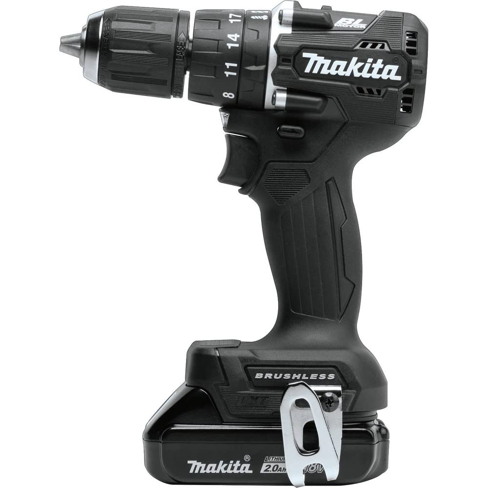 Makita XPH15ZB 18V LXT Lithium-Ion Sub-Compact Brushless Cordless 1/2" Hammer Driver-Drill, Tool Only, Black