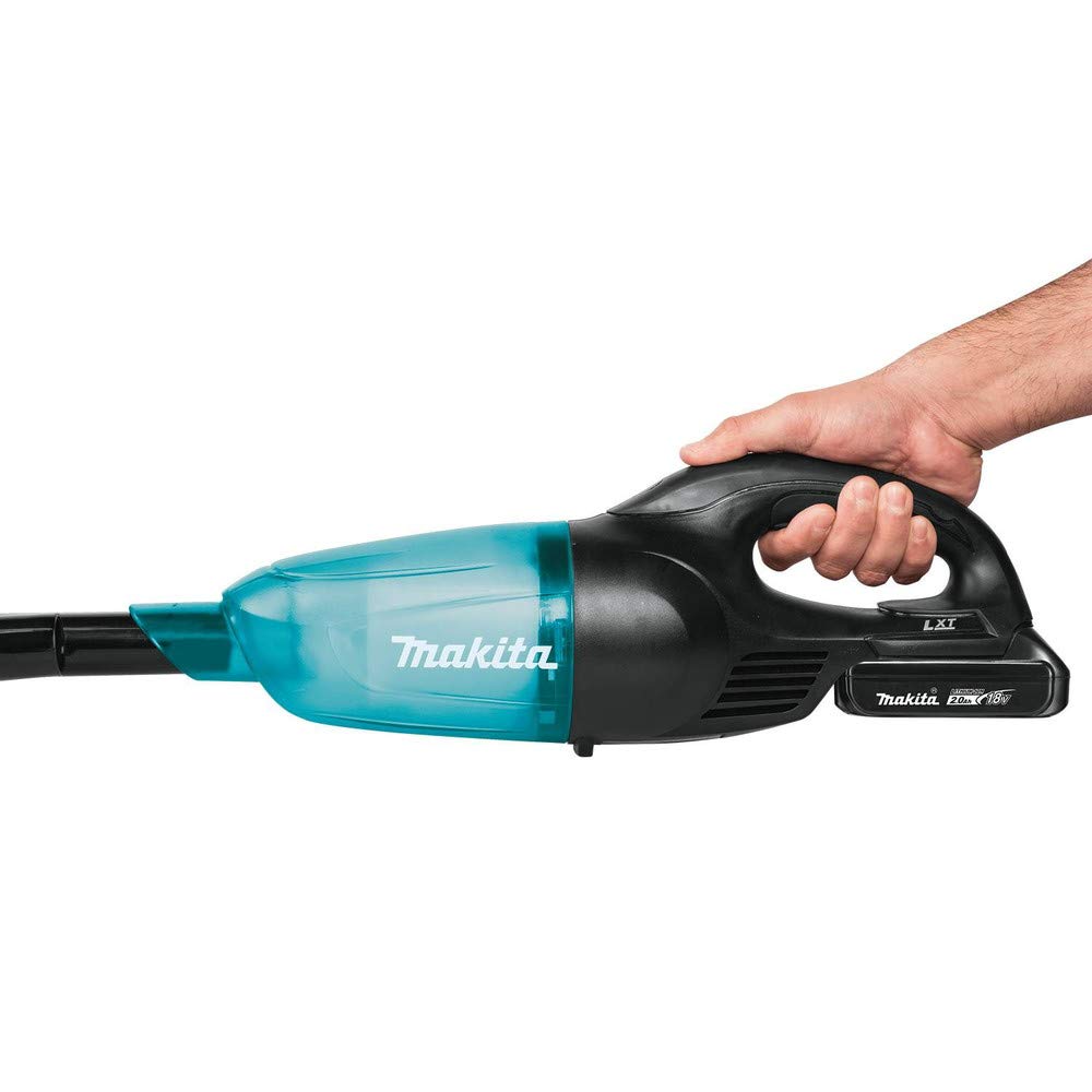 Makita XLC02ZB 18V LXT Lithium-Ion Cordless Vacuum, Tool Only