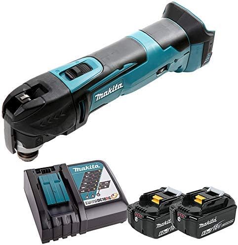 Makita DTM51 18V Multitool + 2 x 6Ah Batteries & Charger