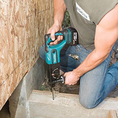 Makita XRH03Z 18V LXT Lithium-Ion Cordless 7/8-Inch Rotary Hammer, accepts SDS‑PLUS bits, Tool Only