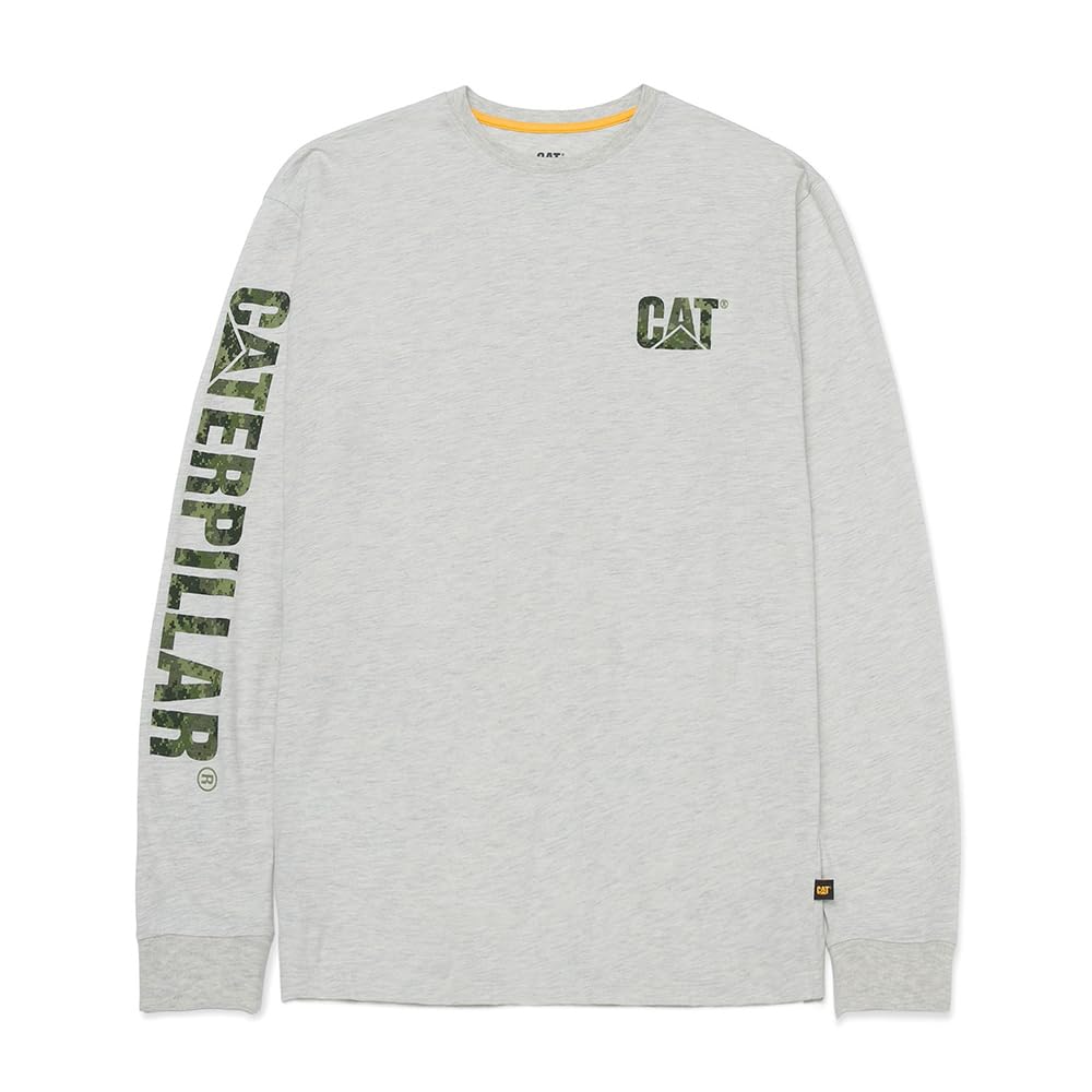 CAT Men's Trademark Banner Long Sleeve T-Shirt