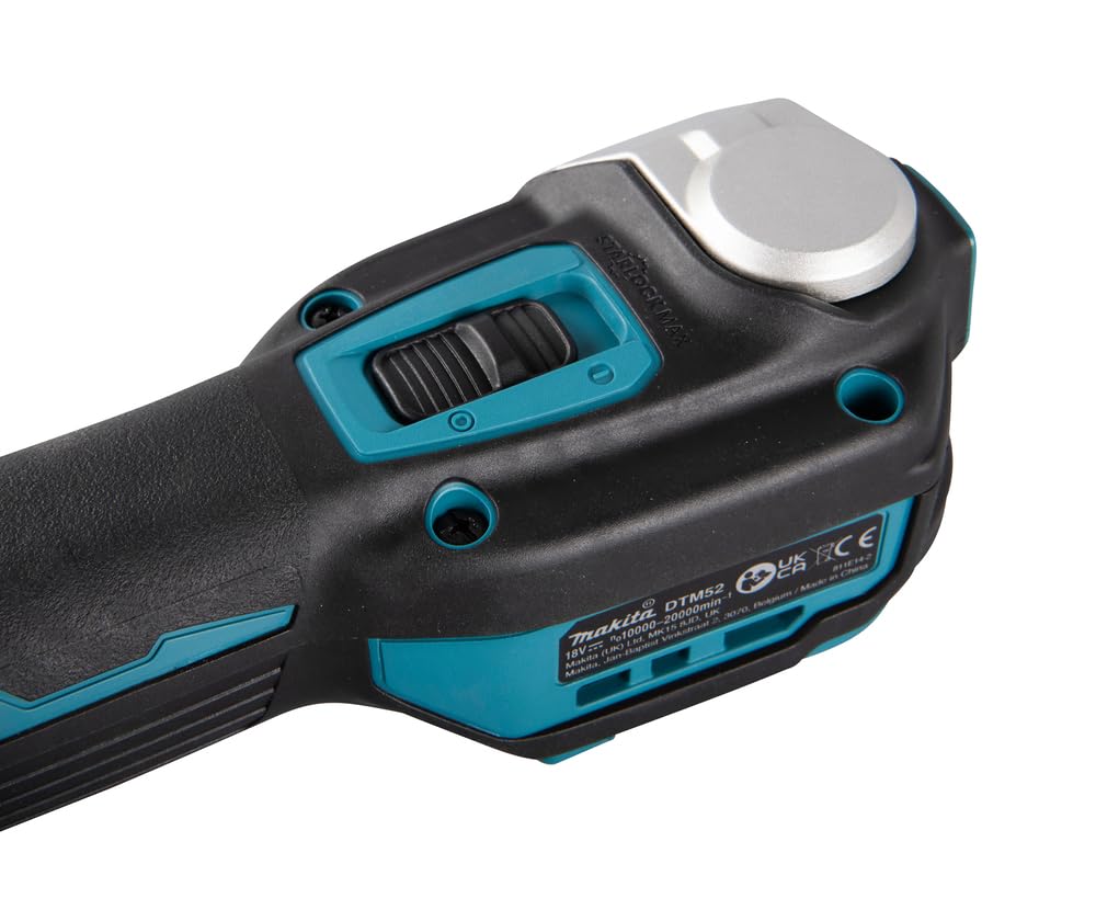 Makita DTM52Z Li-ion LXT Brushless Multi-Tool - Batteries and Charger Not Included, Blue, 18 V