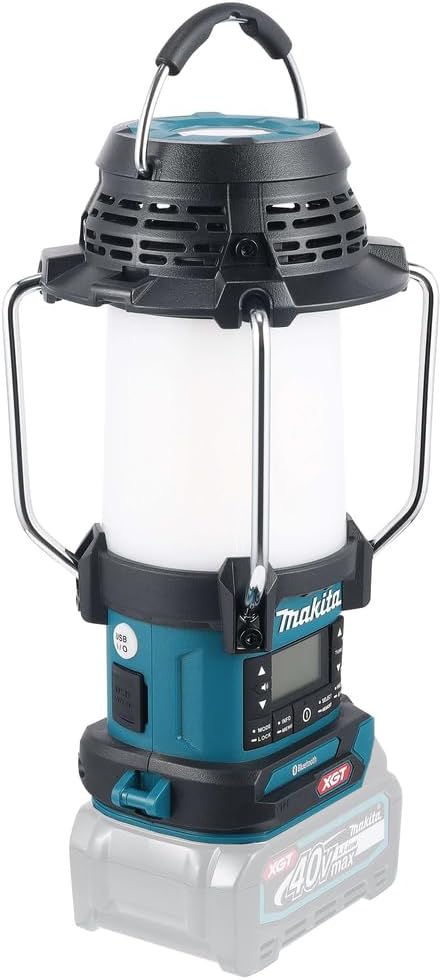 Makita MR009GZ 40V Max Li-ion XGT Radio with Lantern – Batteries and Chargers Not Included