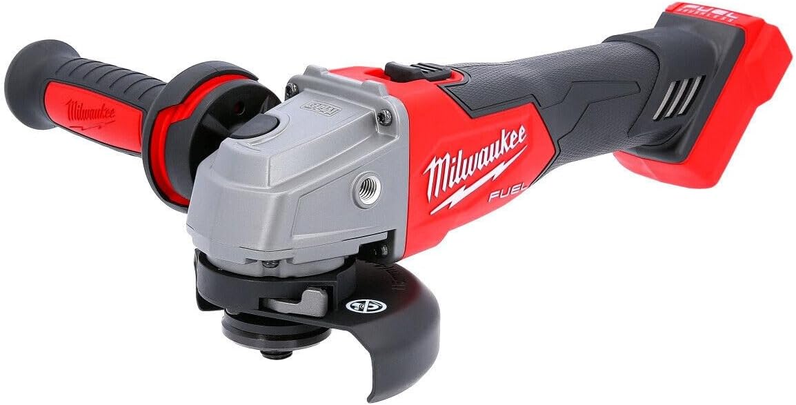 Milwaukeee Angle Grinder M18 Fuel, Disc Diameter 115 mm, 8500 RPM, AVS, FIXTEC, Anti-Kickback, Red, 0