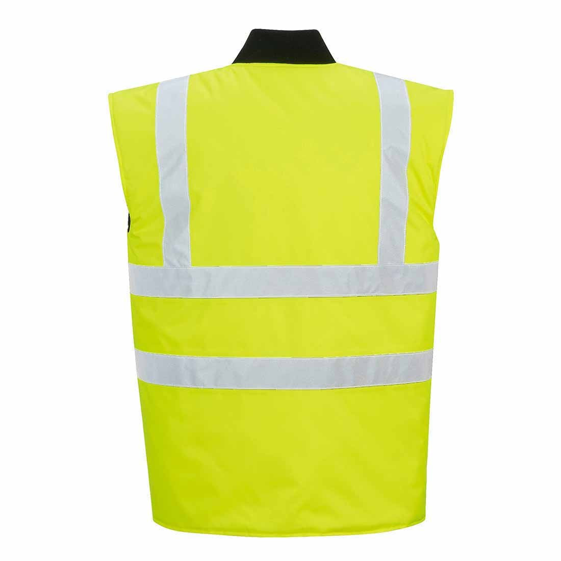 Portwest Hi-Vis Reversible Bodywarmer, Size: M, Colour: Orange, S469ORRM