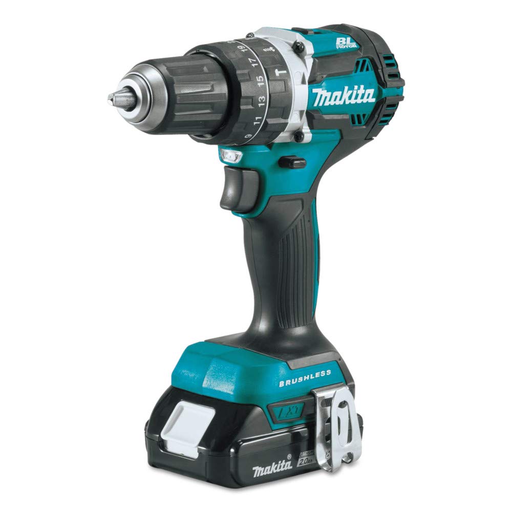 Makita XPH12Z 18V LXT Lithium-Ion Brushless Cordless 1/2" Hammer Driver-Drill, Tool Only