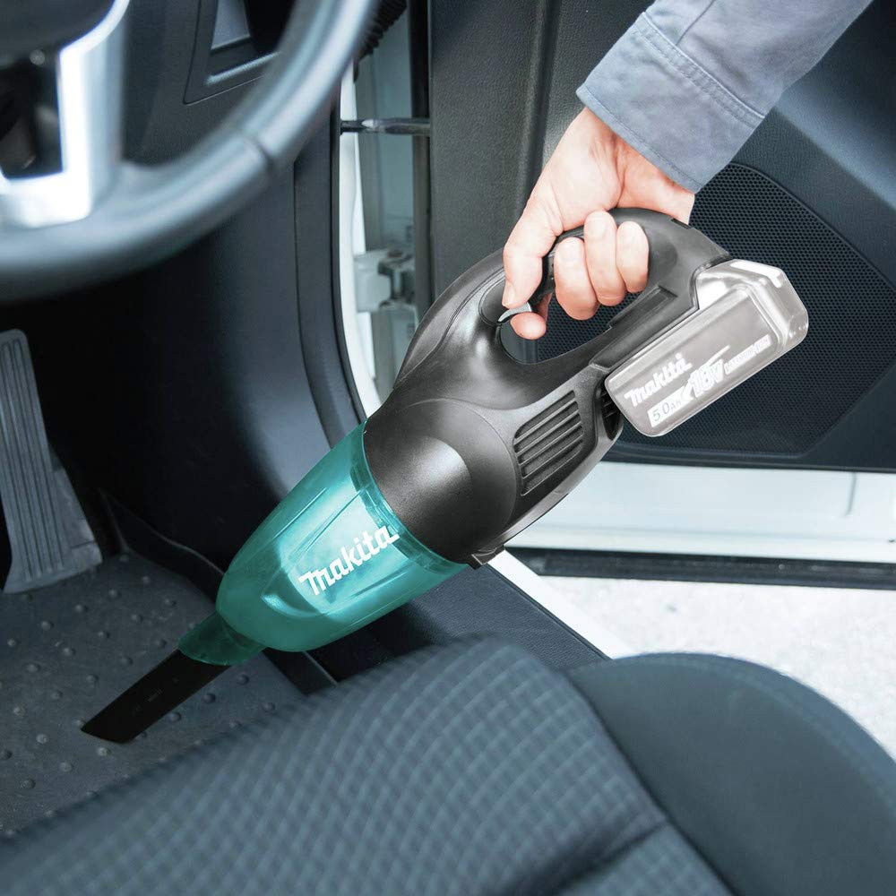 Makita XLC02ZB 18V LXT Lithium-Ion Cordless Vacuum, Tool Only