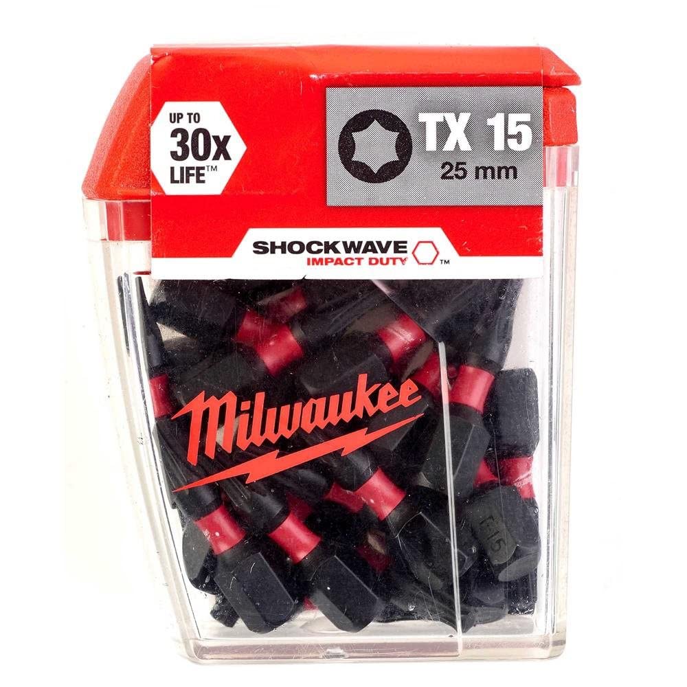 Shockwave™ Impact Duty Bits TX25 25mm (Pack 25)