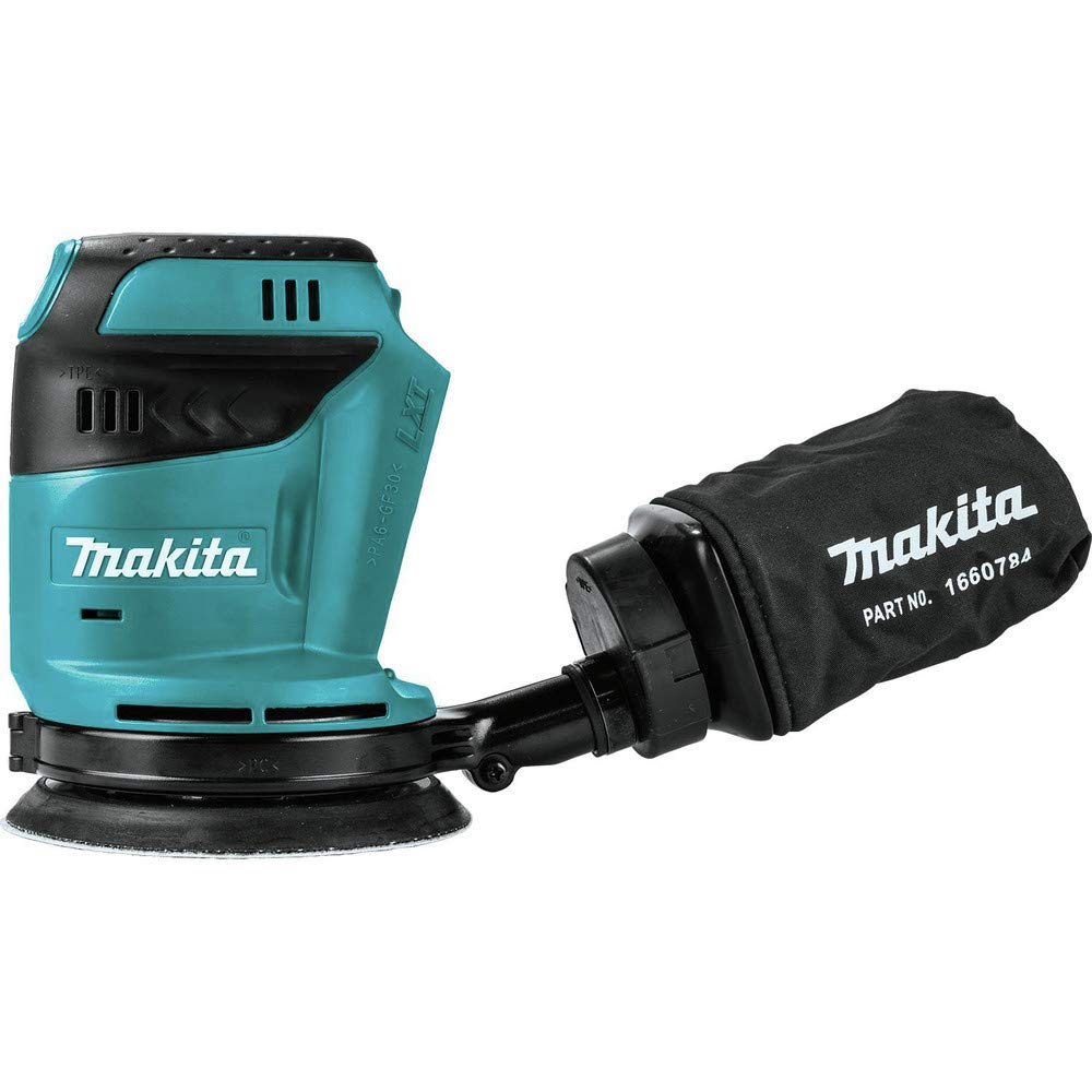 Makita XOB01Z 18V LXT® Lithium-Ion Cordless 5" Random Orbit Sander, Tool Only