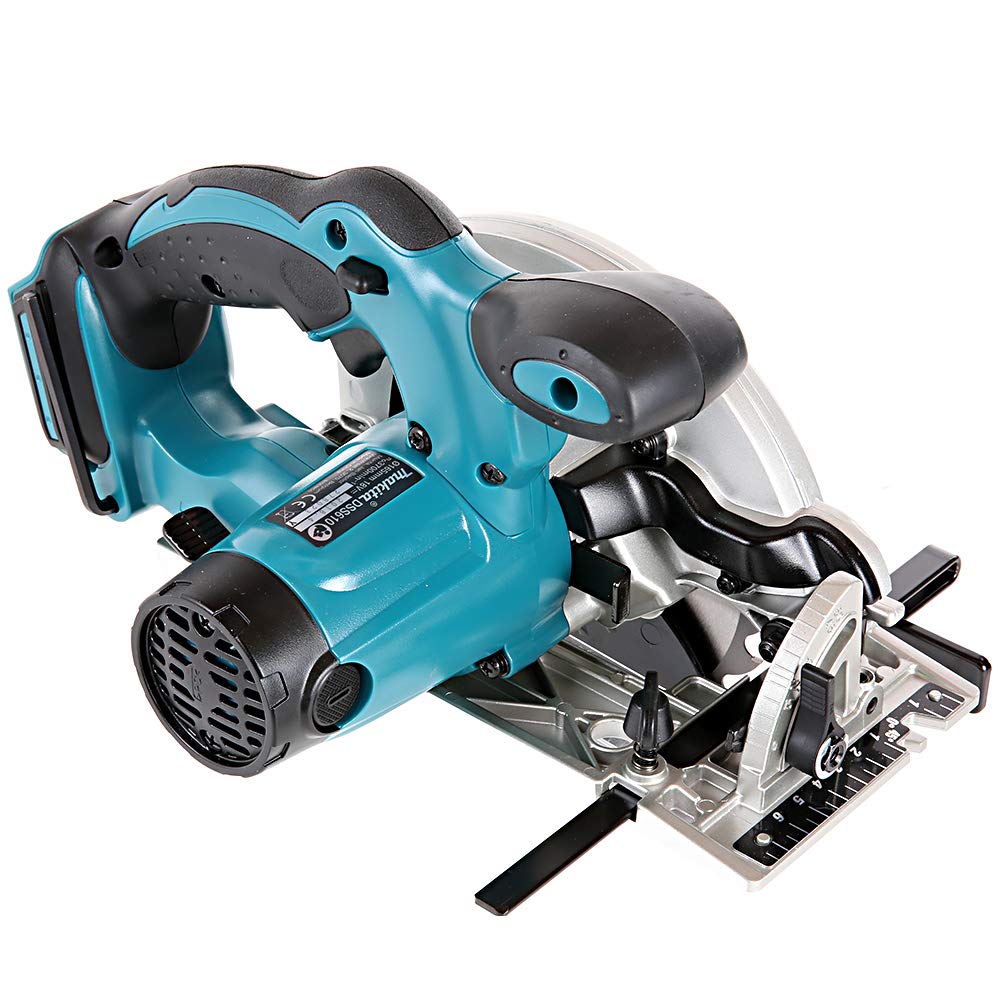 Makita DSS610Z 18V Li-Ion LXT 165mm Circular Saw - Batteries and Charger Not Included & DTM51Z Multi-Tool, 18 V,Blue