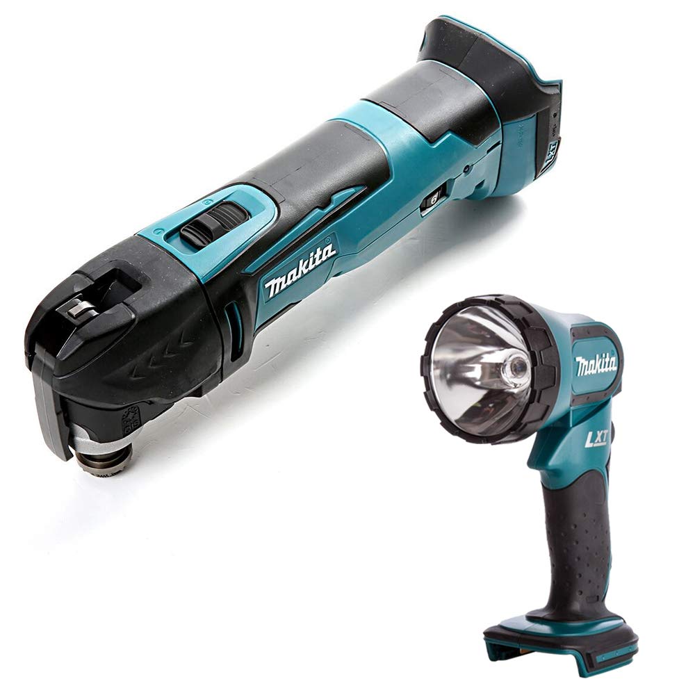 Makita DTM51 18V LXT Cordless Multi Tool with DML185 Light Torch