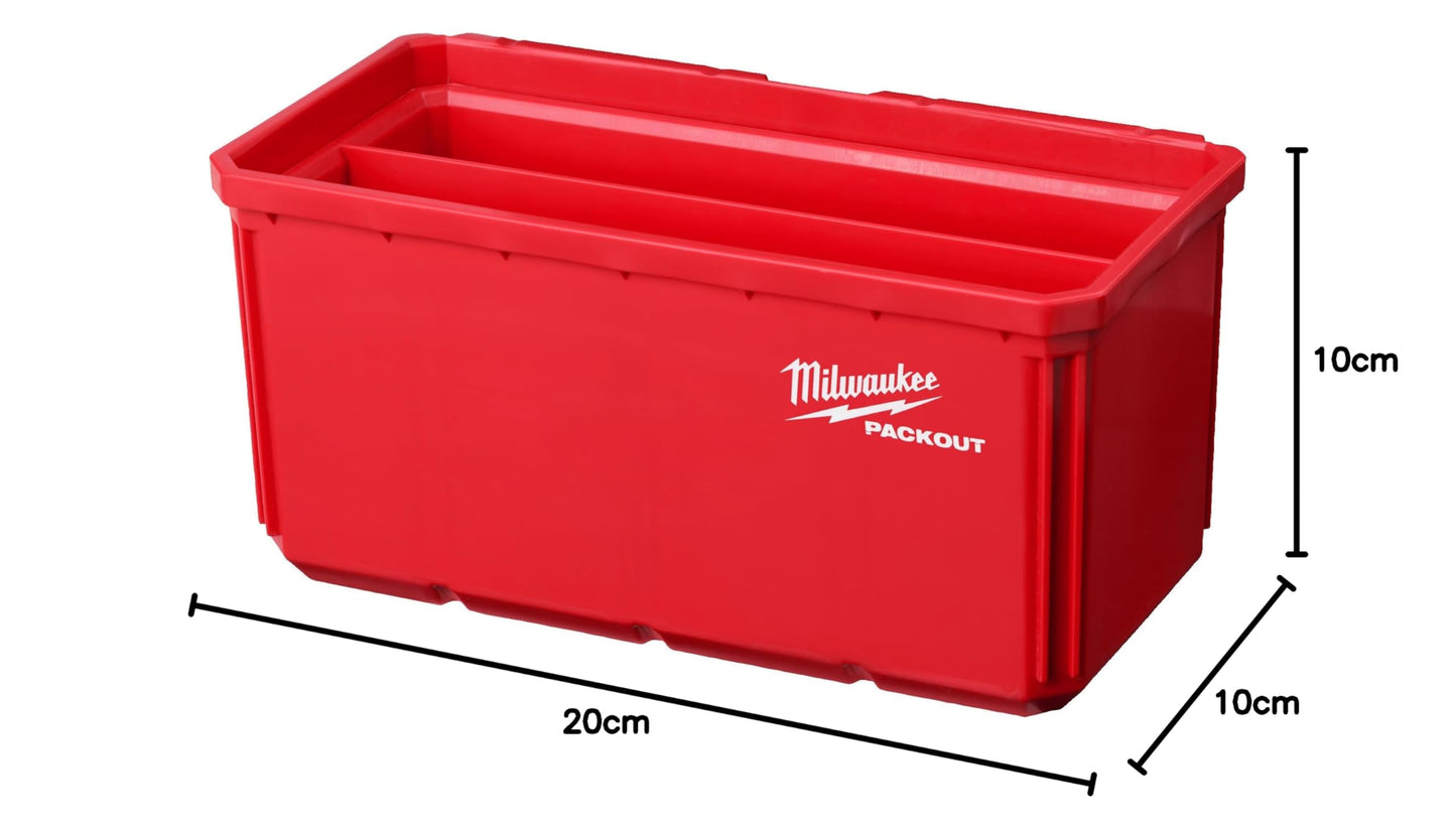 Milwaukee PACKOUT Container 10 x 20 cm Pack of 2