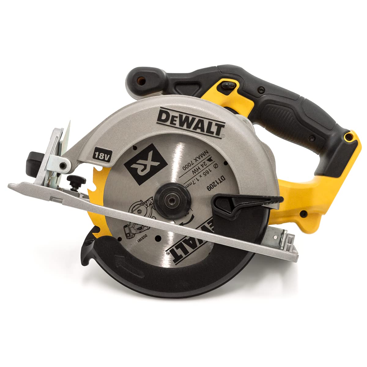 DEWALT DCS391N 18V 165mm XR Circular Saw with 1 x 5Ah Battery