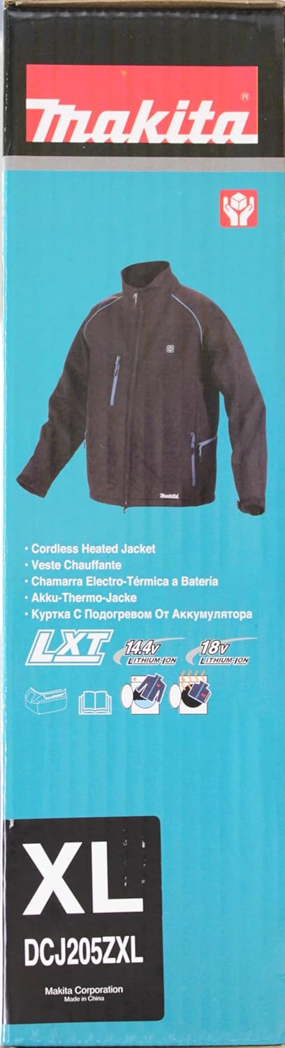 Makita DCJ205ZXL Battery Thermal Jacket Size One Size