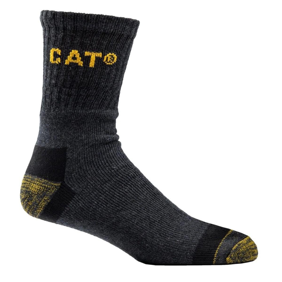 Caterpillar CAT Workwear Mens Premium 3 Pack Pair Work Socks