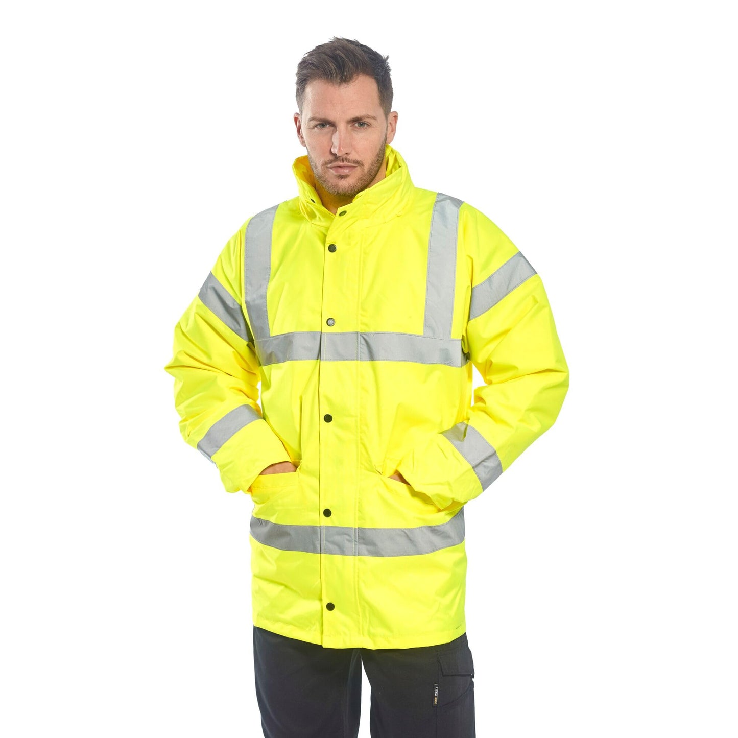 Portwest Men's Jacket, Yellow, L