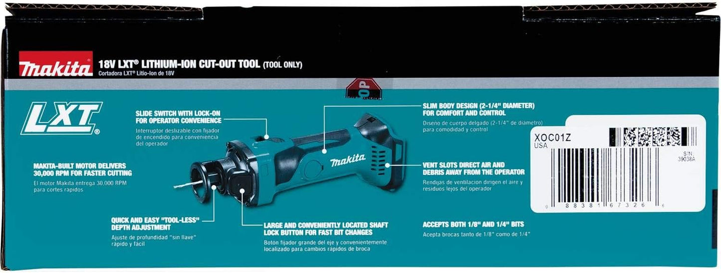 Makita XOC01Z 18V LXT Lithium-Ion Cordless Cut-Out Tool by Makita