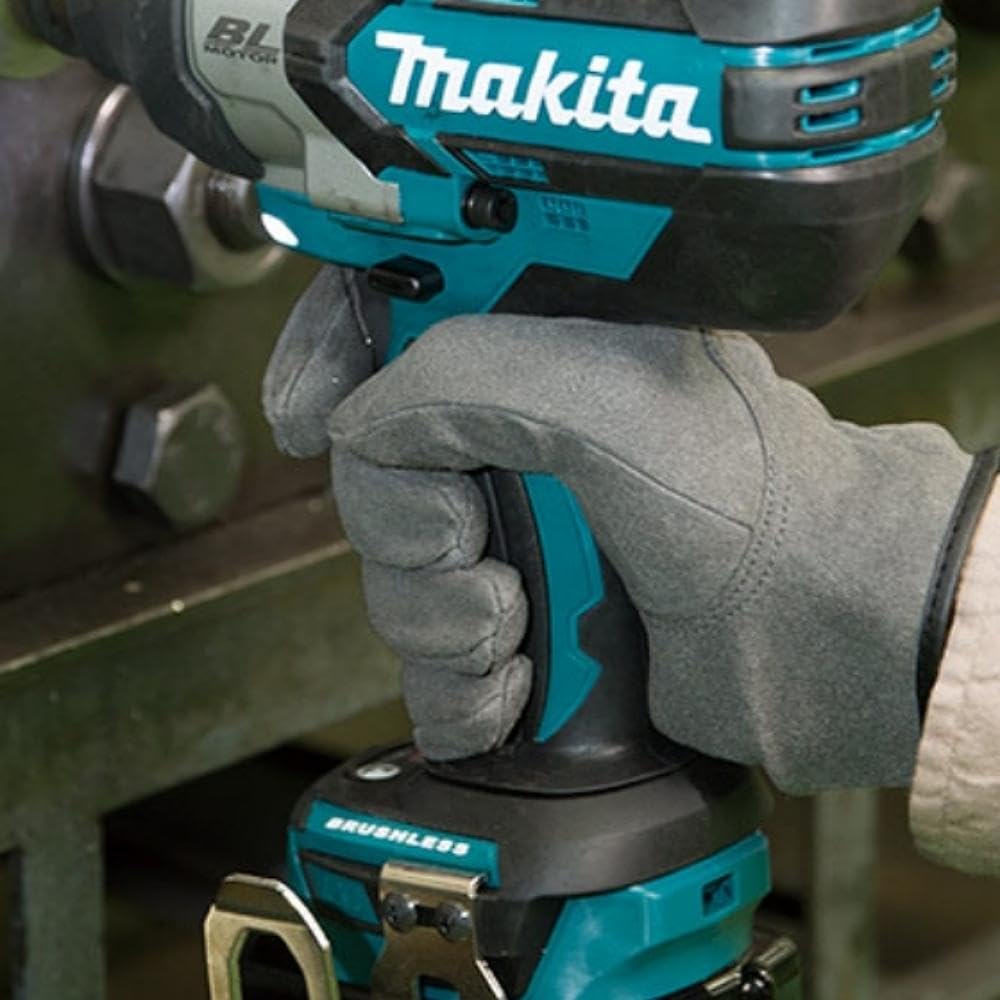 Makita DTW1001Z 18V Li-Ion LXT Brushless Impact Wrench - Batteries and Charger Not Included, Blue, Large