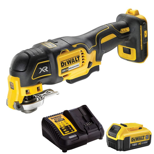 Dewalt DCS356N 18V Brushless Oscillating Multitool with 1 x 4.0Ah Battery & Charger