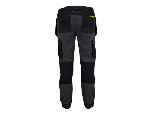 DEWALT Albany Men's Slim Fit, Pro-Stretch, Rip Stop, Holster Pocket, Work Utility Cargo Trousers