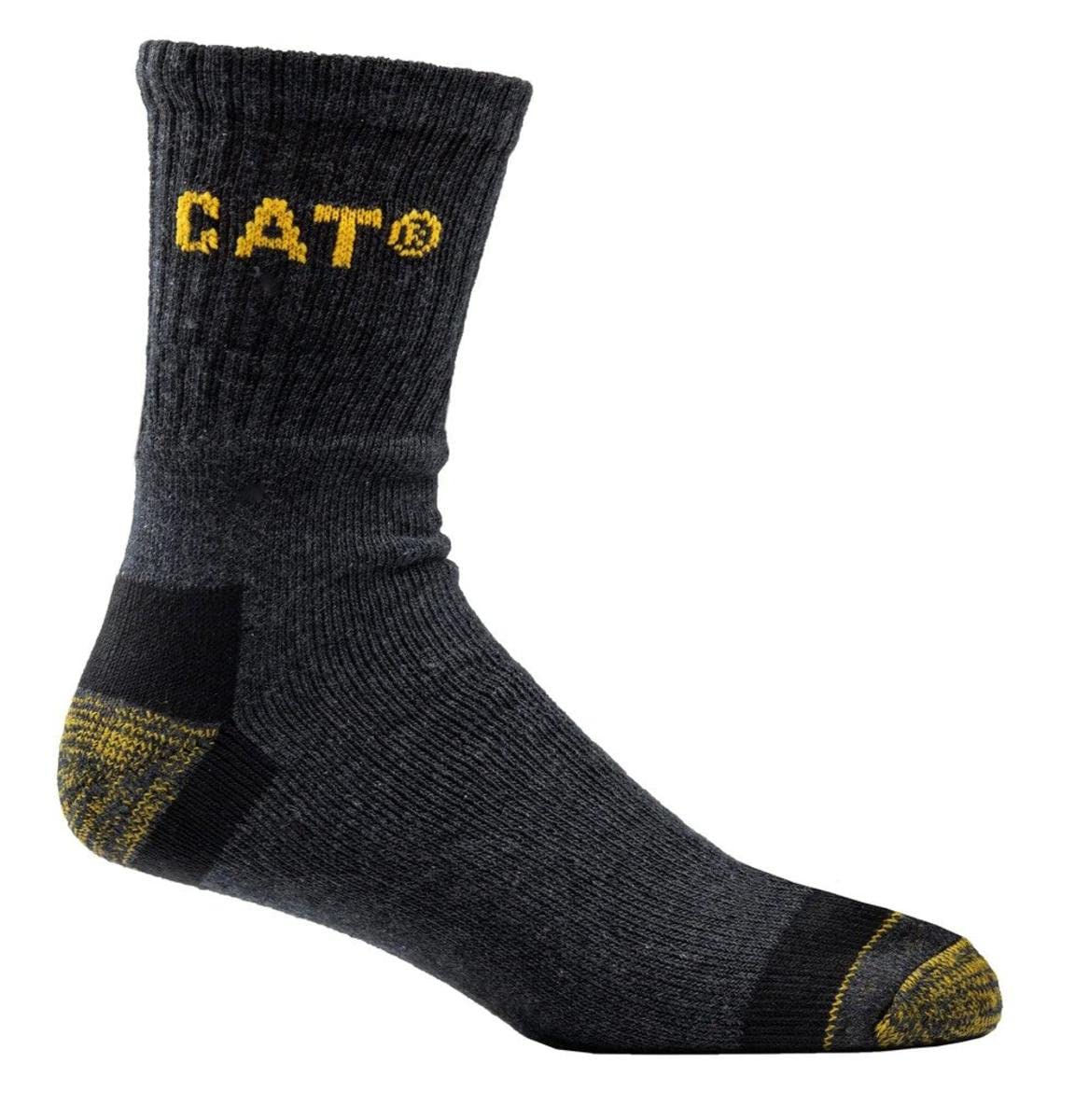 Caterpillar CAT Workwear Mens Premium 3 Pack Pair Work Socks