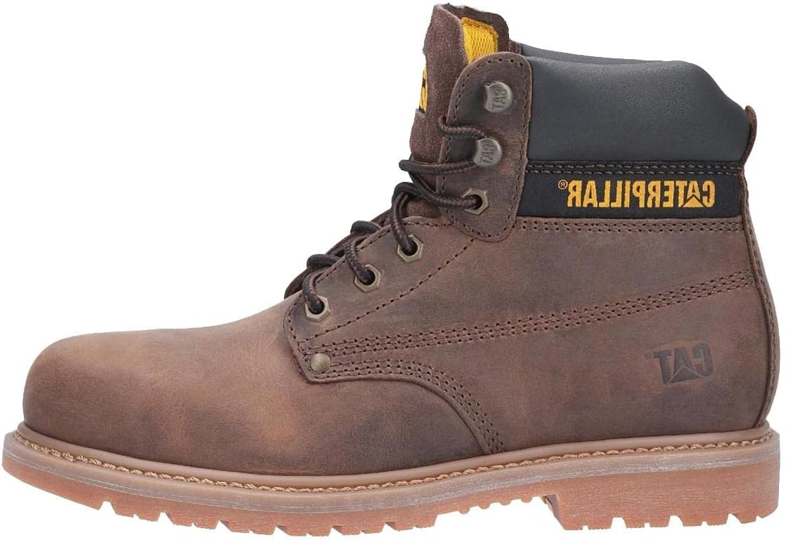 Caterpillar Powerplant Mens Boots Brown 12 UK