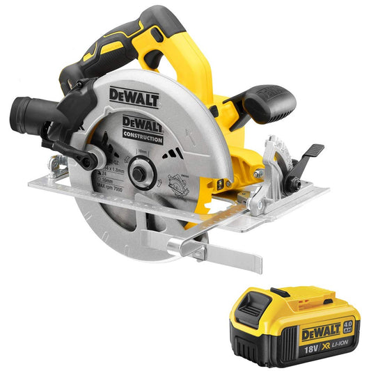 DeWalt DCS570N 18V 184mm Brushless Circular Saw with 1 x 4.0Ah Battery