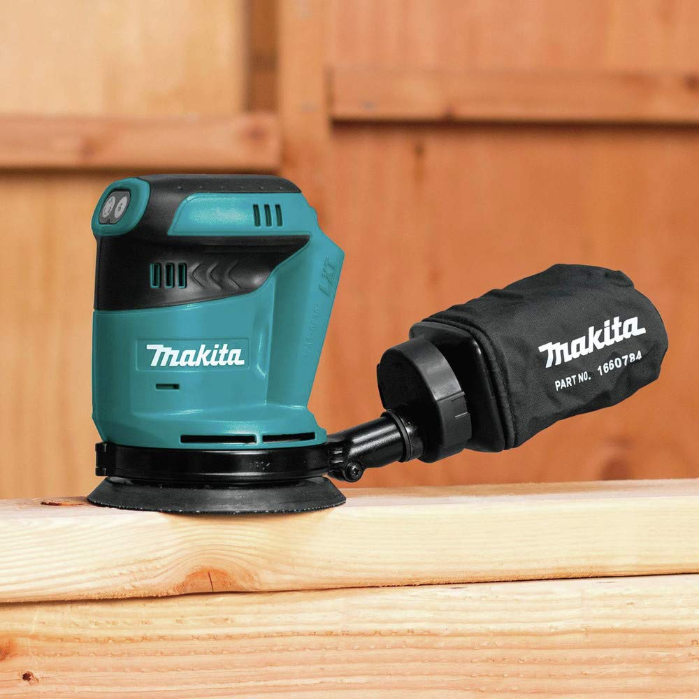 Makita XOB01Z 18V LXT® Lithium-Ion Cordless 5" Random Orbit Sander, Tool Only