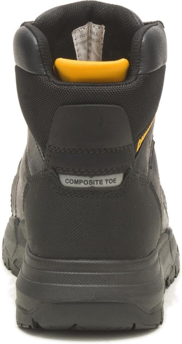 Caterpillar Crossrail 2.0 Mens Composite Toe Work Safety Boots Black UK 9 / EU 43