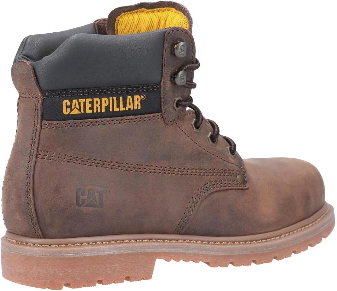 Caterpillar Powerplant Mens Boots Brown 8 UK