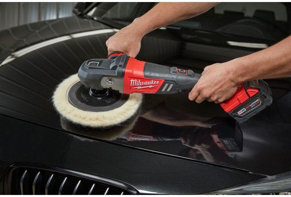 Milwaukee 2738-20 M18 18-Volt Fuel Lithium-Ion Brushless Cordless 7 inch Variable Speed Polisher (Tool-Only)