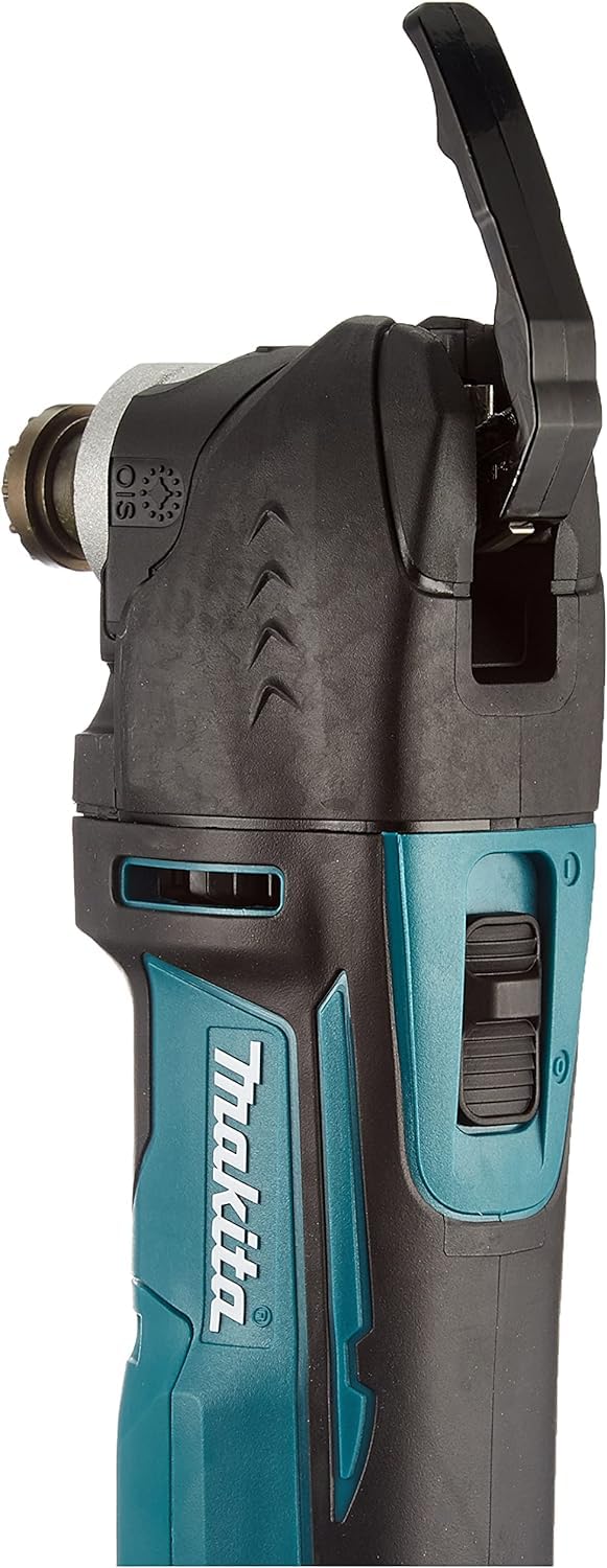 Makita DCS552Z 18V Li-Ion LXT 136mm Metal Saw - Batteries and Charger Not Included & DTM51Z Multi-Tool, 18 V,Blue