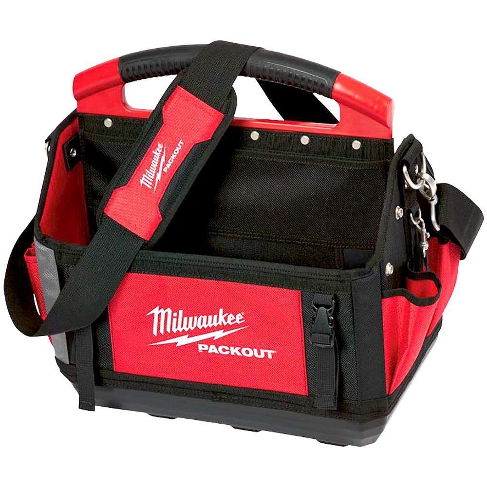 Milwaukee 0 932464084 PACKOUT Tote Tool Bag 25cm, Red