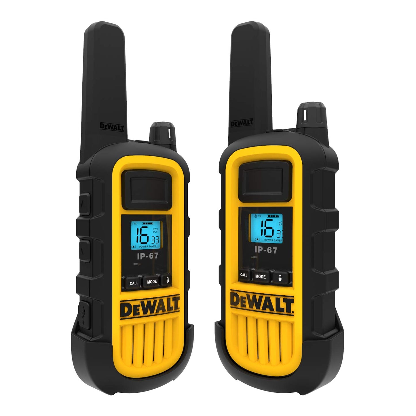 DEWALT DXPMRCH6-800 6 Port Charger for DXPMR800 Walkie Talkie Two-Way Radios - Charges 6 Walkie Talkies simultaneously