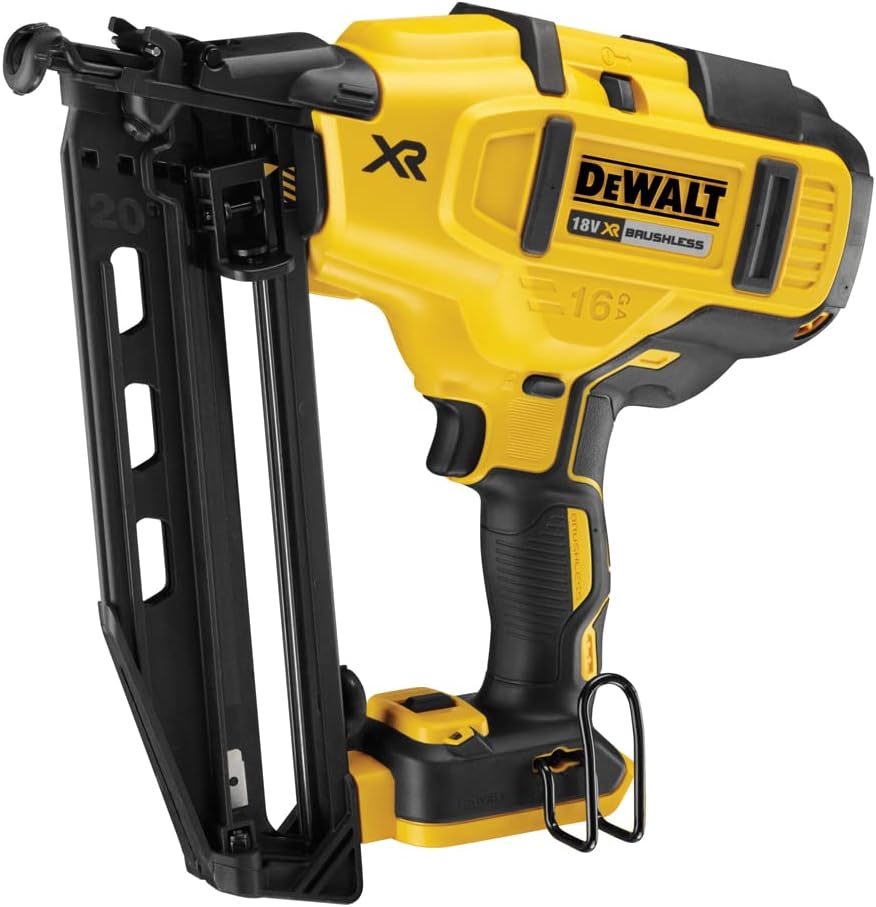 DeWalt DCN660N 18V Brushless Second Fix Nailer with 1 x 5.0Ah DCB184 Battery & DCB115 Charger