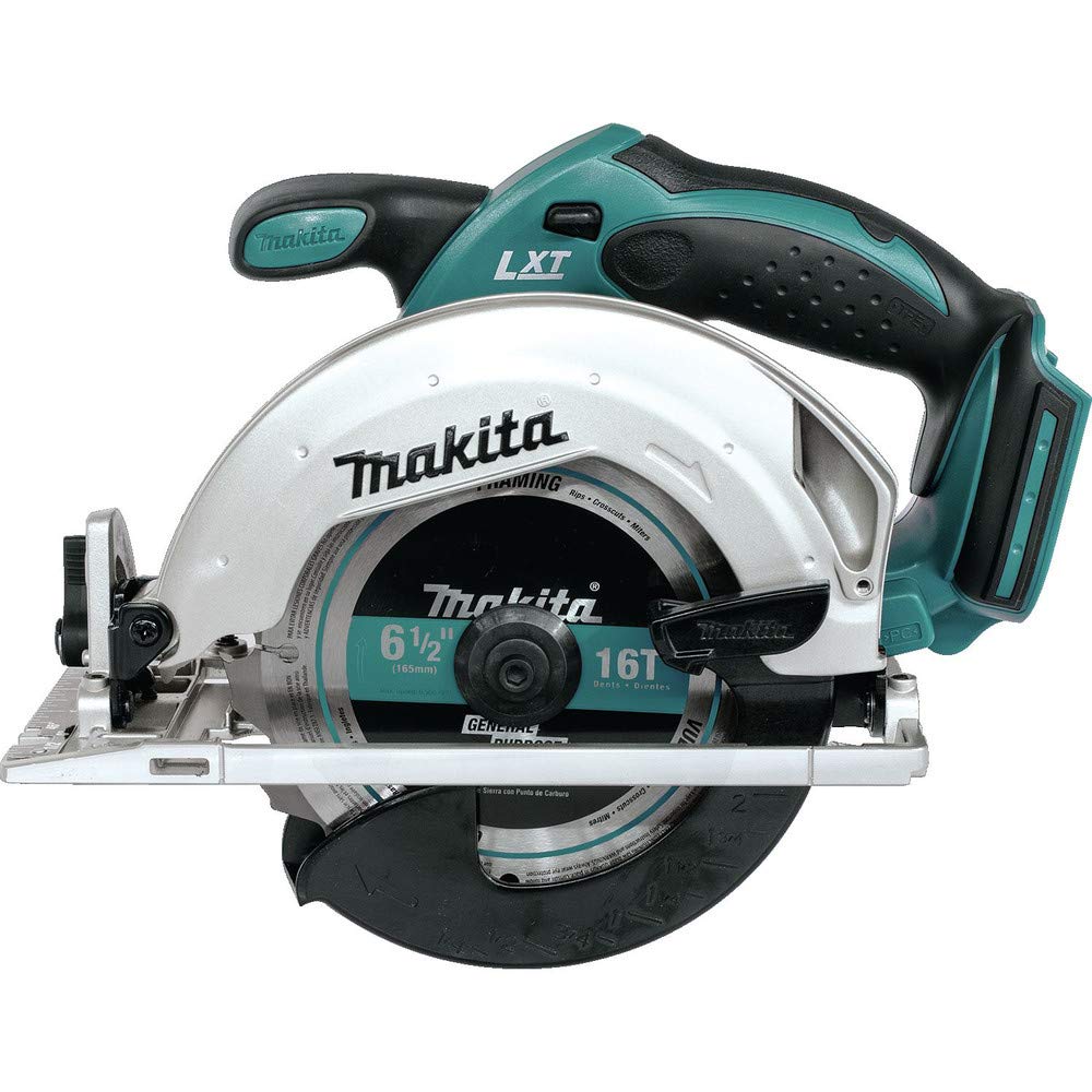 Makita XSS02Z 18V LXT Lithium-Ion Cordless Circular Saw, 6-1/2-Inch, Tool Only