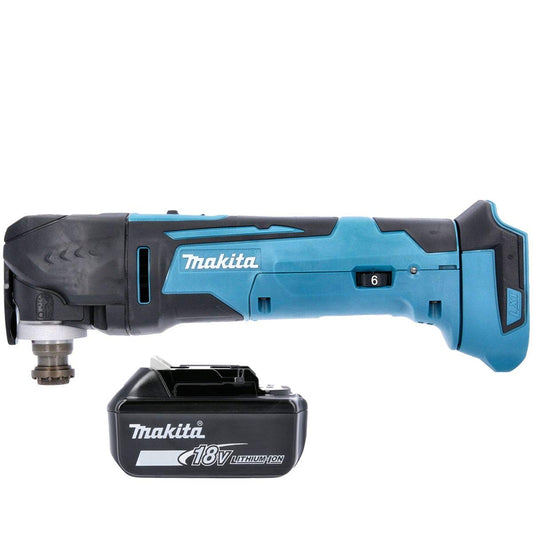 Makita DTM51Z 18v Multitool LXT Keyless Blade Change + 1 x 3.0 Ah Battery