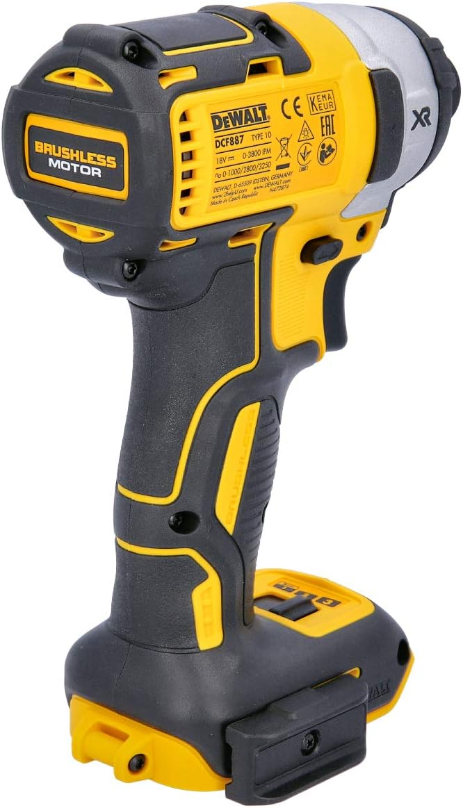 Dewalt DCF887N 18V Brushless Impact Driver with 1 x 4.0Ah Battery & Charger in Case