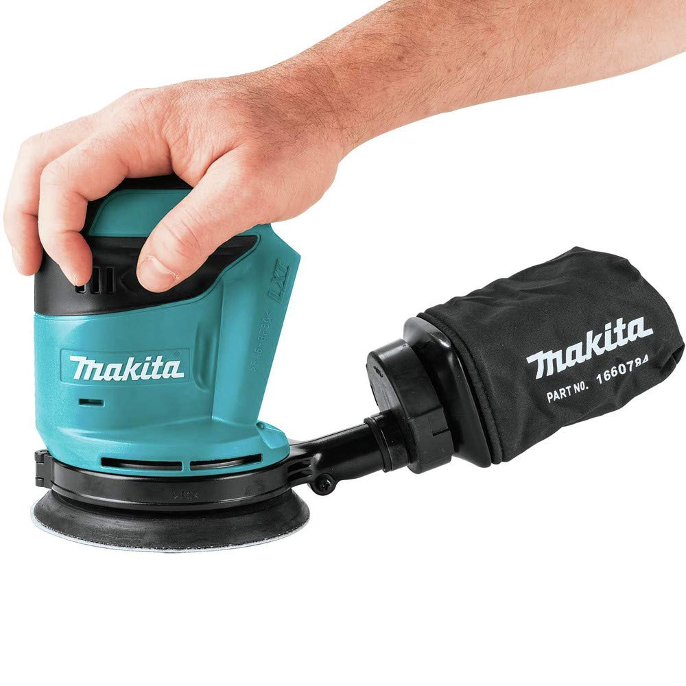 Makita XOB01Z 18V LXT® Lithium-Ion Cordless 5" Random Orbit Sander, Tool Only