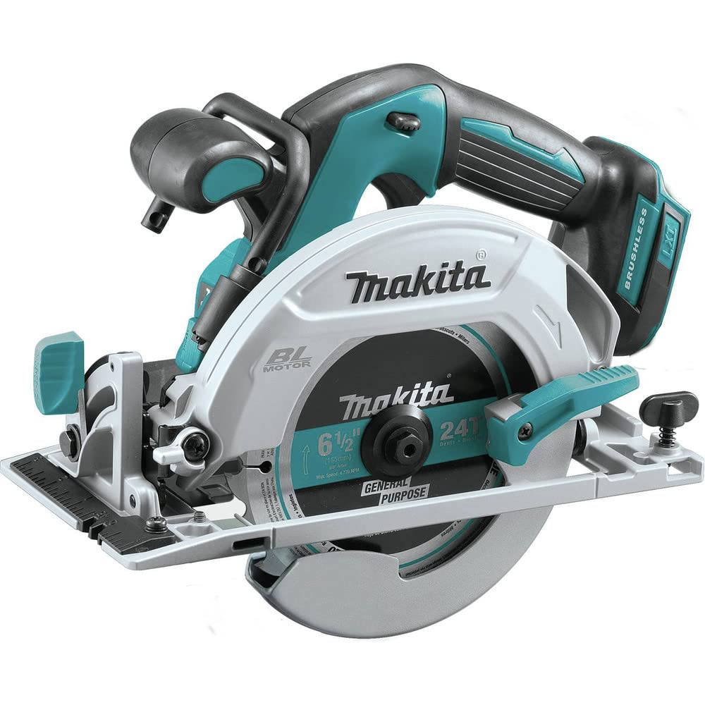 Makita XSH03Z 18V LXT Lithium-Ion Brushless Cordless 6-1/2 Circular Saw, Bare Tool Only by Makita