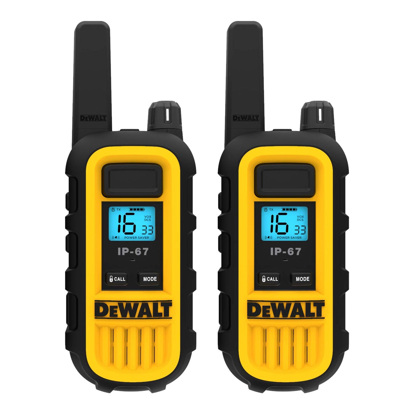 DEWALT DXPMRCH6-800 6 Port Charger for DXPMR800 Walkie Talkie Two-Way Radios - Charges 6 Walkie Talkies simultaneously