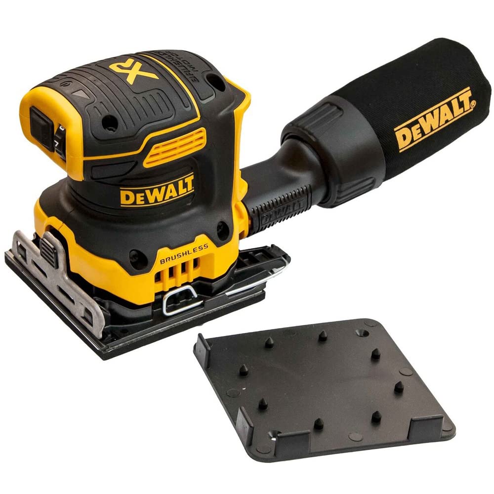 Dewalt DCW200N 18V Brushless 1/4 Sheet Palm Sander 1 x 5.0Ah Battery & Changer