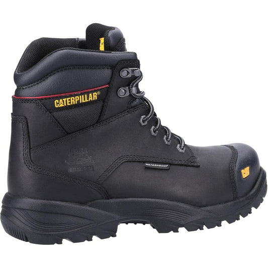 Caterpillar Spiro Waterproof Safety Boot Black UK 13 Black UK 13 Black Boots